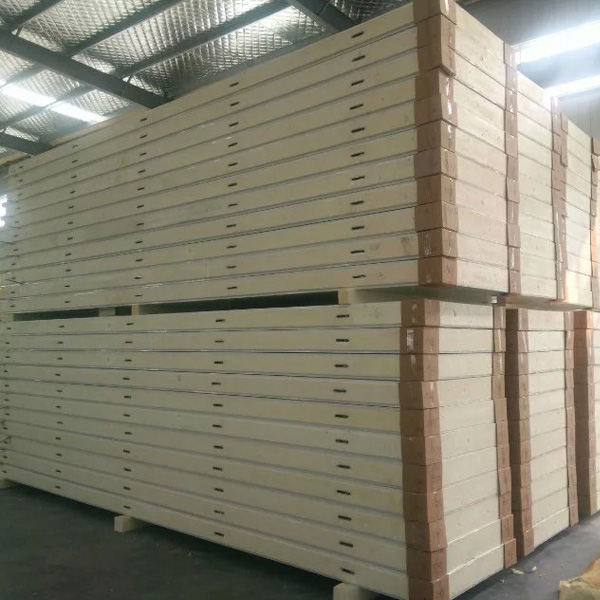 聚氨酯夹芯彩钢冷库板 聚氨酯夹芯彩钢冷库板